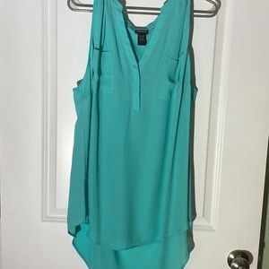 Tiffany Blue Torrid Tank Top